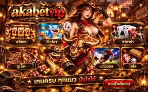 aakabetvip รวมเกมคาสิโน สล็อต ยิงปลา บาคาร่า รูเล็ต