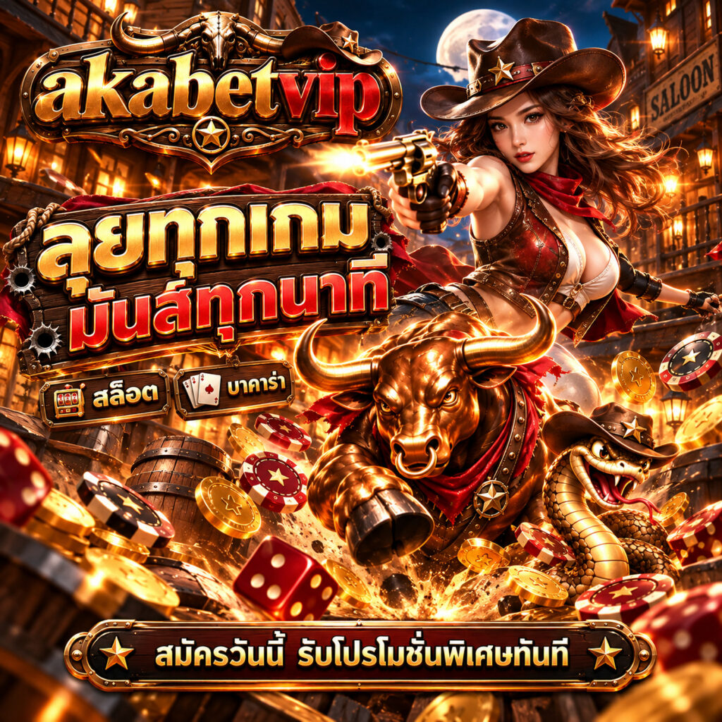 akabetvip สล็อตออนไลน์ บาคาร่า ลุยทุกเกม มันส์ทุกนาที