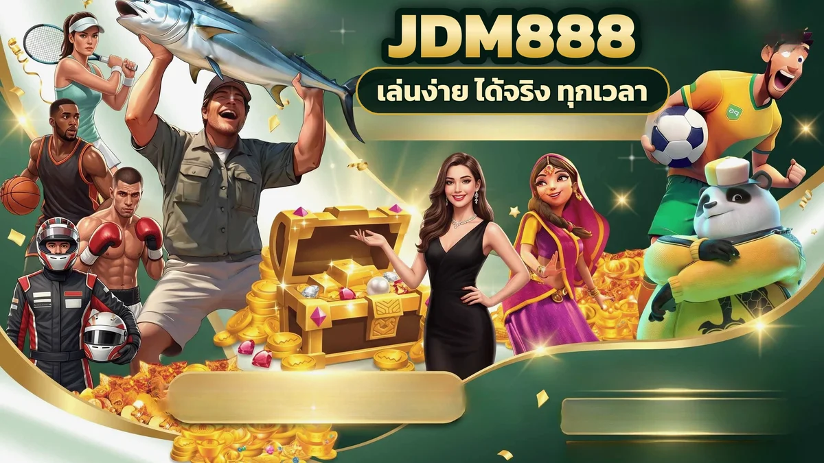 ภาพปกบทความ jdm888 สล็อต เปิดเล่นทีละสเต็ป ตั้งแต่เข้าเกมจนเก็บกำไร